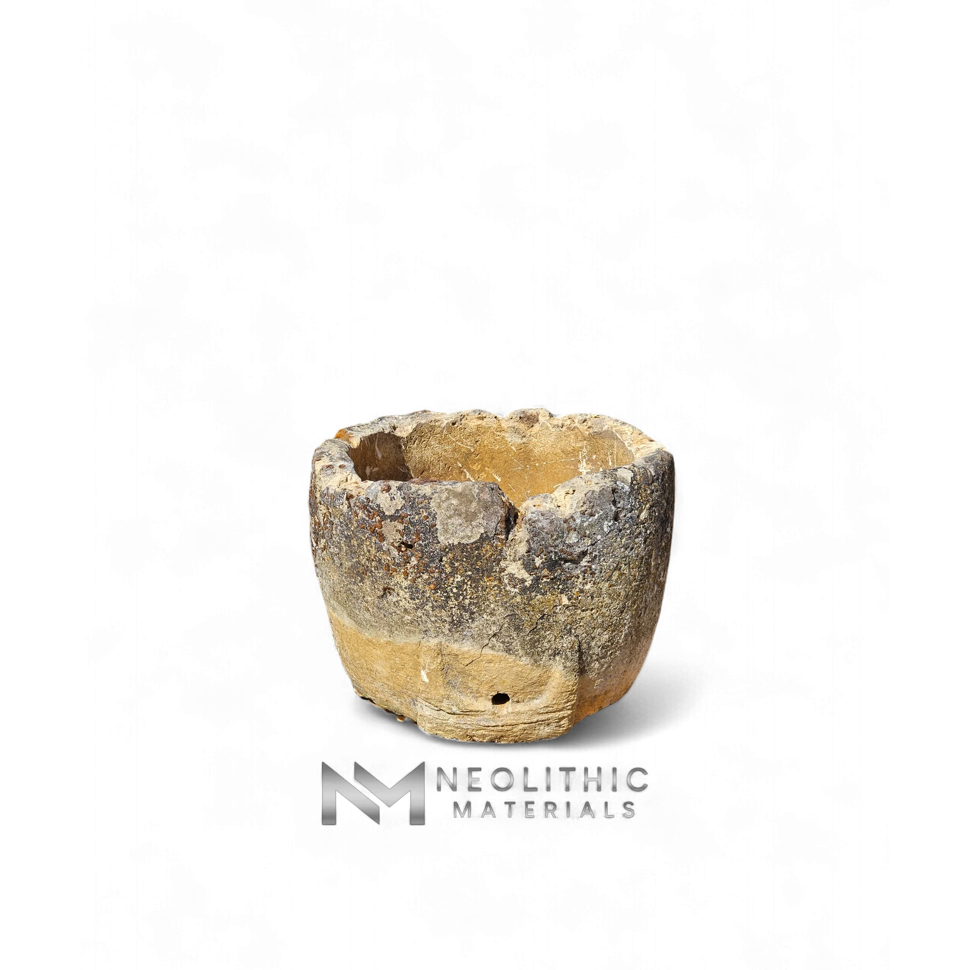 18th Century Antique French Round Limestone Trough